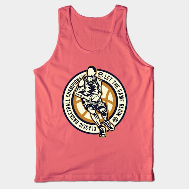 Basketball Championship Tank Top by lionkingdesign